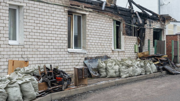 Professional Odor Removal technician working in Stanchfield, MN